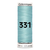 Gutermann garen | 200m | 331 licht turquoise naaigaren GM - 200 - 331 - LICHT - TURQUOISE 4008015029920